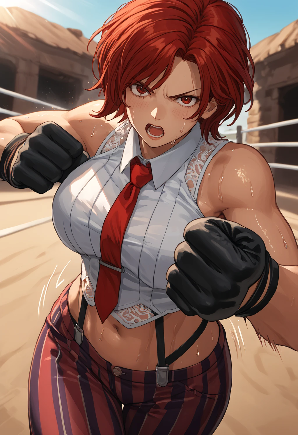 Vanessa (The King of Fighters) - by DWNSTY