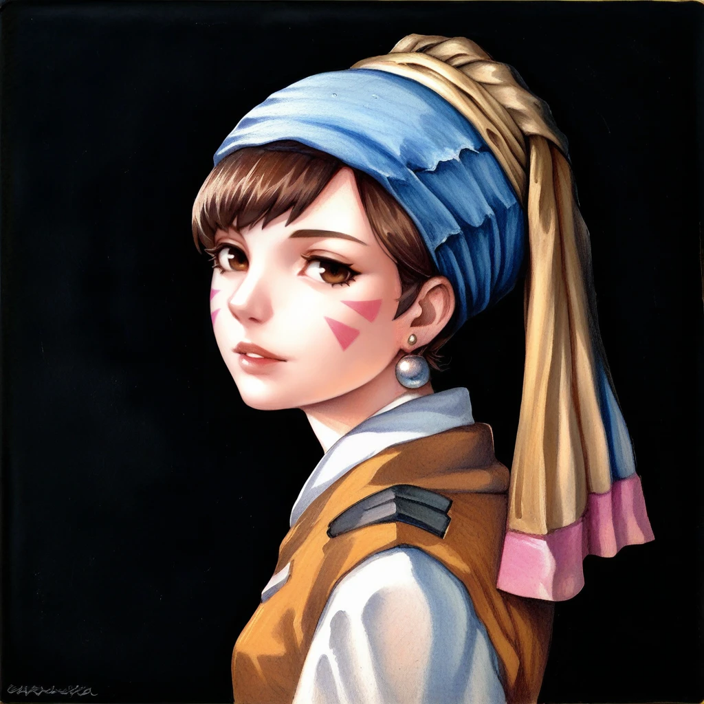 Girl With A Pearl Earring - by Navedaxu