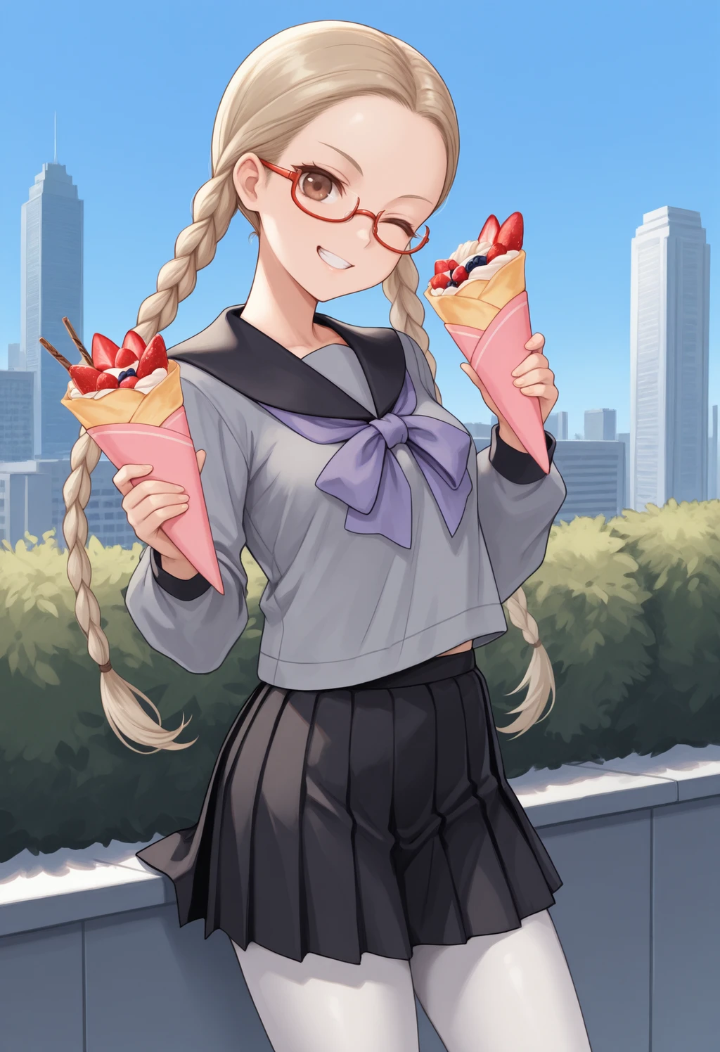 Tomi Kisaragi / 如月 兎美 (13 Sentinels: Aegis Rim) [IllustriousXL] - by bsinky