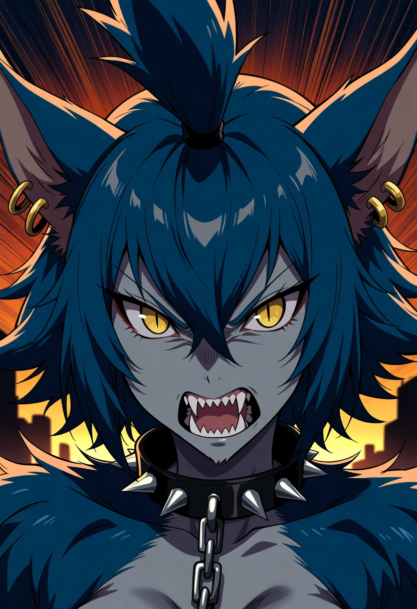Wolfy - Hells (Request) - by Xeranah