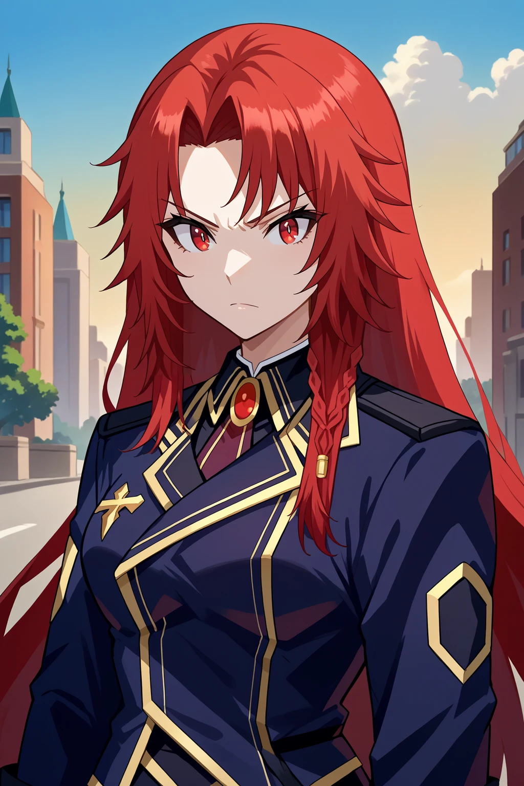 Iris Midgar/アイリス・ミドガル (The Eminence in Shadow) SDXL LoRA [Pony Diffusion] - by novowels