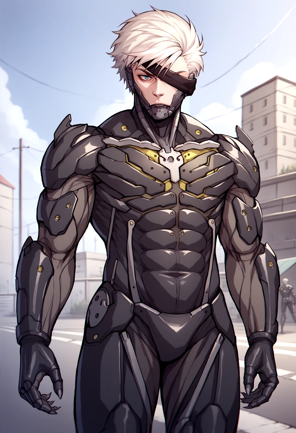 Raiden MGRR | Character LoRA XL - by FallenIncursio