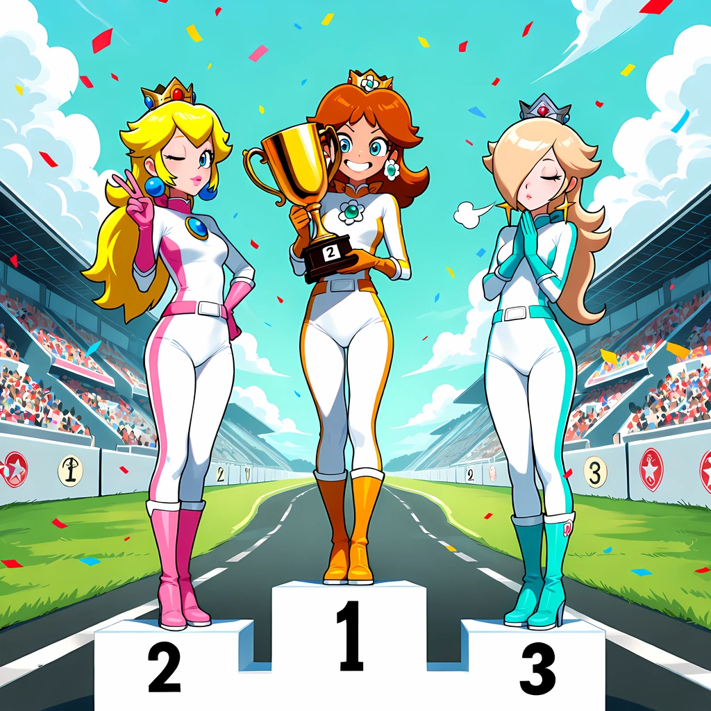 Winner's Podium - Anima - by Navedaxu
