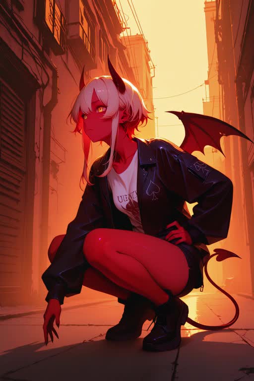 AI video #18 by Semi:nehey:: 1girl, solo - by Semi:nehey: