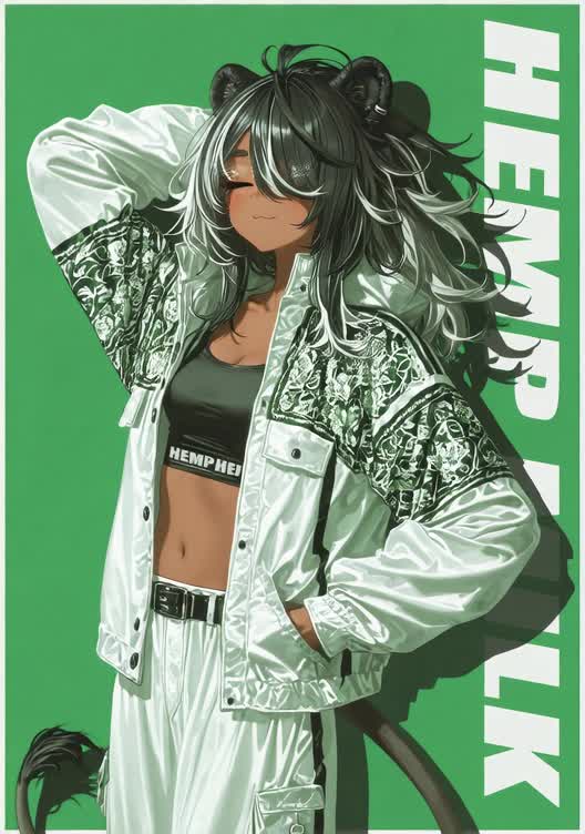 AI video #25 by Semi:nehey:: 1girl, solo - by Semi:nehey: