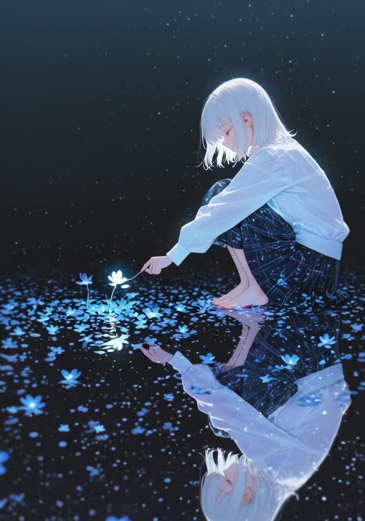 AI video #27 by Semi:nehey:: 1girl, solo - by Semi:nehey: