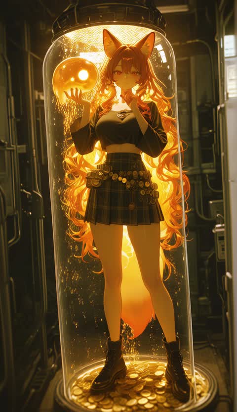 AI video #31 by Semi:nehey:: 1girl, solo - by Semi:nehey: