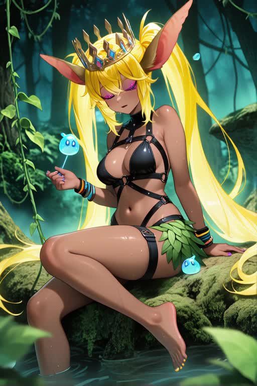 AI video #33 by Semi:nehey:: 1girl, solo - by Semi:nehey: