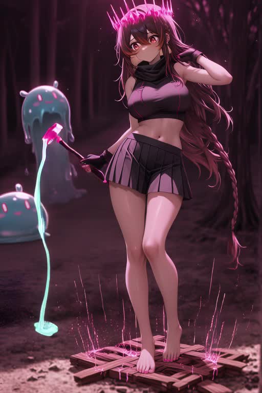 AI video #50 by Semi:nehey:: 1girl, solo - by Semi:nehey: