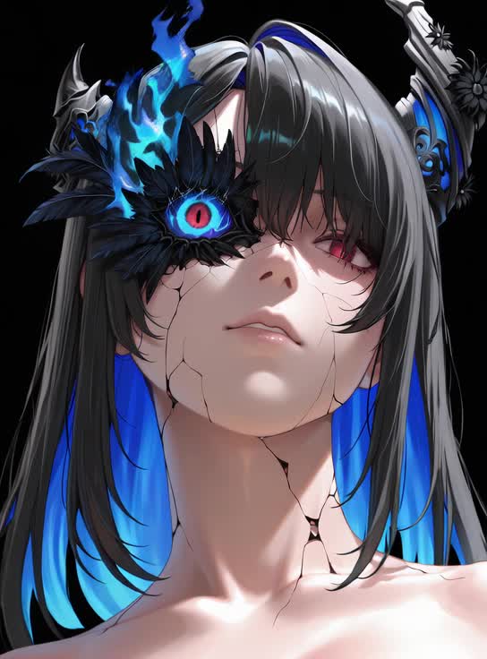 AI video #140 by Semi:nehey:: nerissa ravencroft, 1girl - by Semi:nehey: