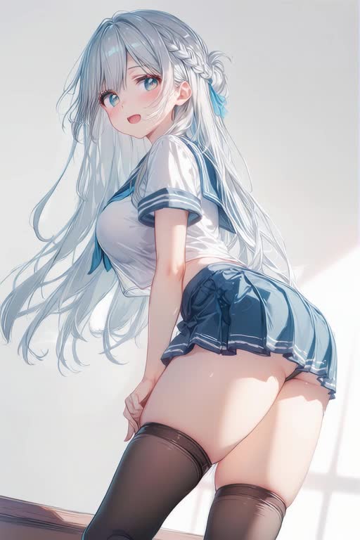 AI video #144 by Semi:nehey:: 1girl, solo - by Semi:nehey: