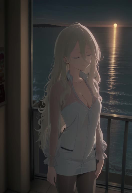 AI video #165 by Semi:nehey:: richelieu (kancolle), 1girl - by Semi:nehey: