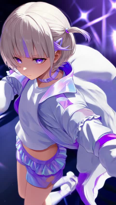 AI video #224 by Semi:nehey:: 1girl, solo - by Semi:nehey: