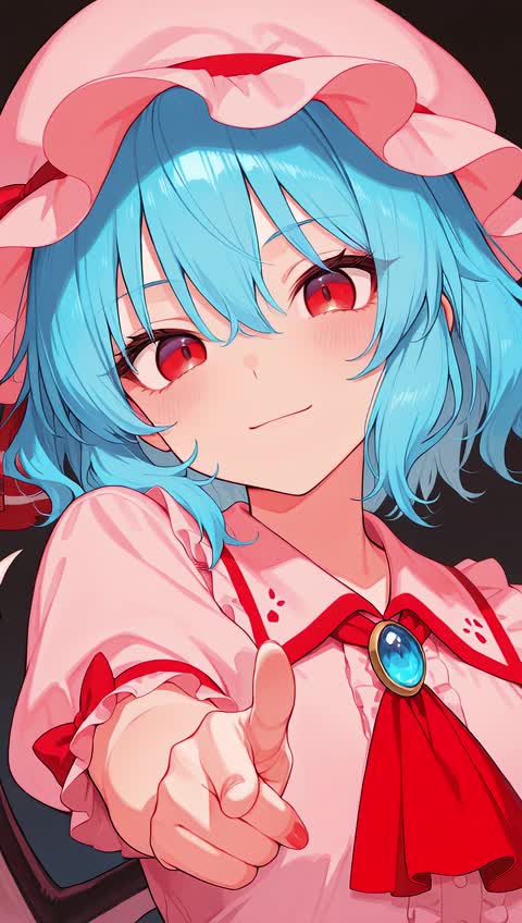 AI video #242 by Semi:nehey:: remilia scarlet, 1girl - by Semi:nehey: