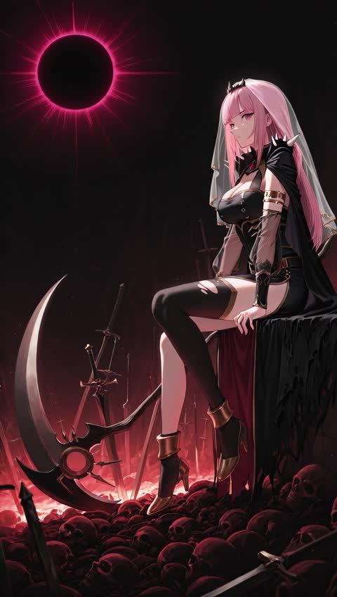AI video #244 by Semi:nehey:: mori calliope, 1girl - by Semi:nehey: