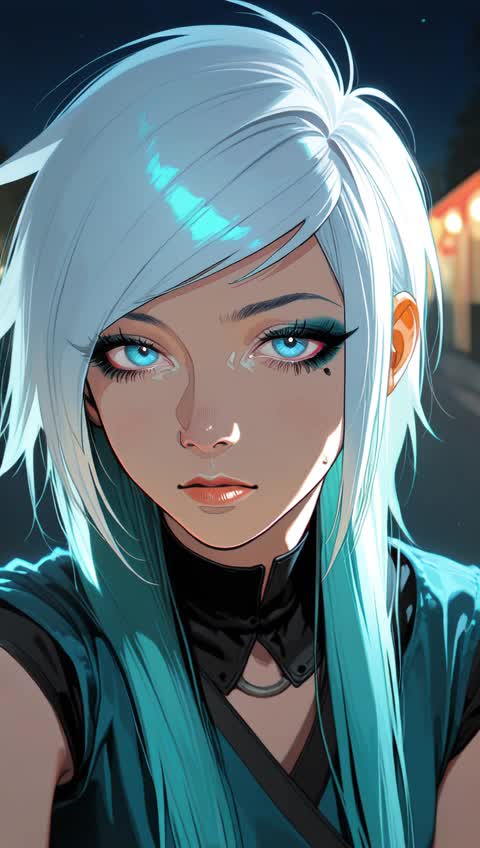 AI video #283 by Semi:nehey:: 1girl, solo - by Semi:nehey: