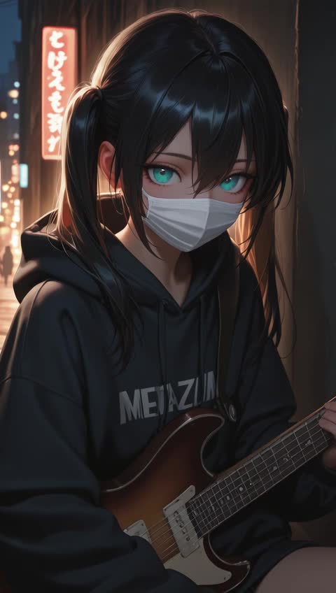 AI video #293 by Semi:nehey:: 1girl, solo - by Semi:nehey: