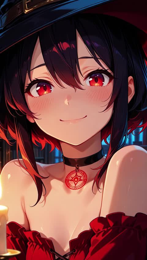 AI video #352 by Semi:nehey:: 1girl, solo - by Semi:nehey:
