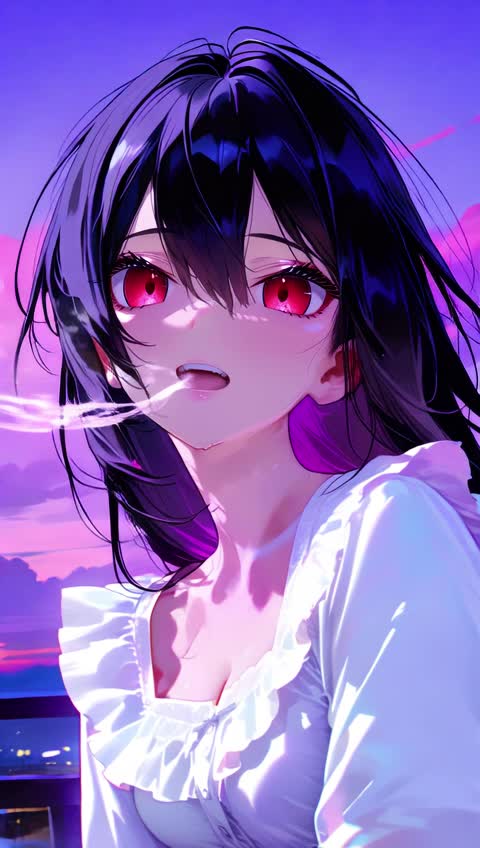 AI video #353 by Semi:nehey:: 1girl, solo - by Semi:nehey:
