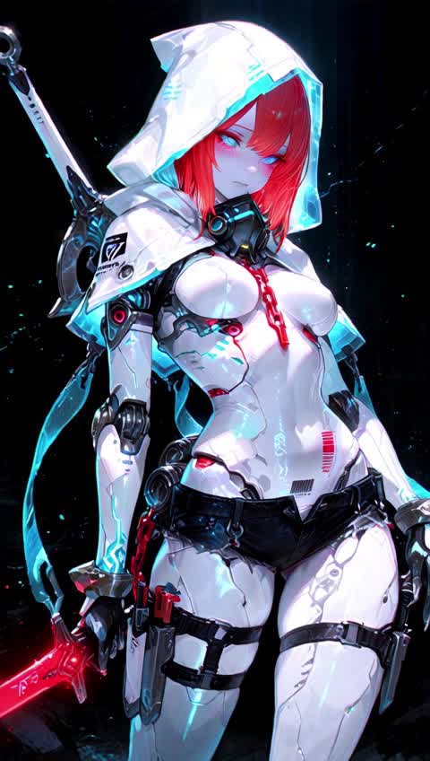 AI video #431 by Semi:nehey:: 1girl, solo - by Semi:nehey: