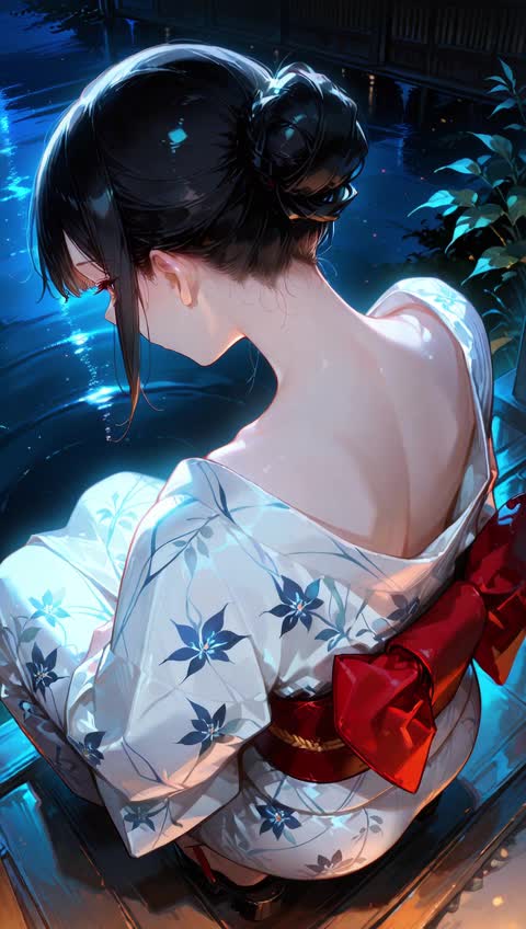 AI video #437 by Semi:nehey:: 1girl, solo - by Semi:nehey: