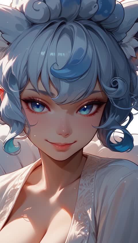 AI video #443 by Semi:nehey:: 1girl, solo - by Semi:nehey: