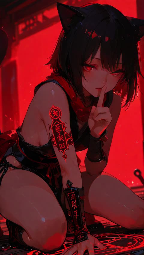 AI video #451 by Semi:nehey:: 1girl, solo - by Semi:nehey: