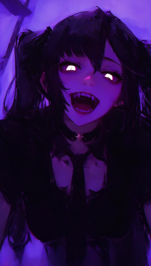 AI video #461 by Semi:nehey:: mona (genshin impact), 1girl - by Semi:nehey: