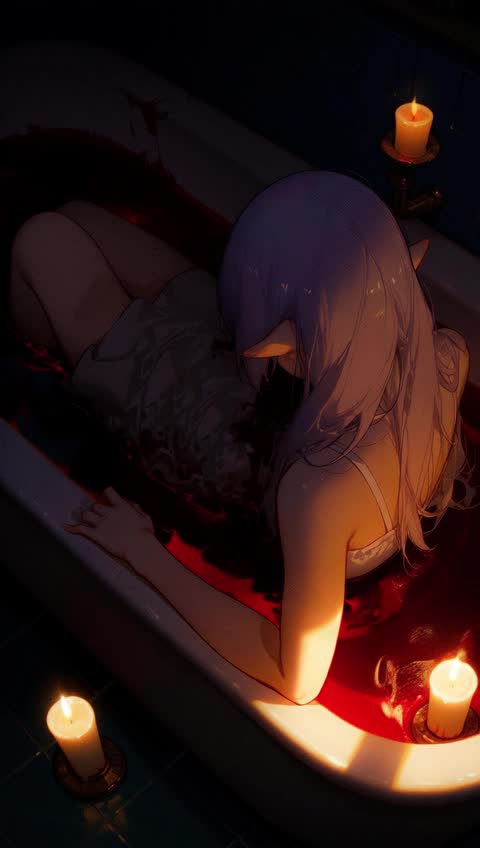 AI video #465 by Semi:nehey:: frieren, 1girl - by Semi:nehey: