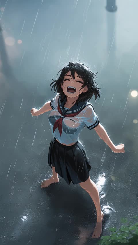 AI video #489 by Semi:nehey:: 1girl, solo - by Semi:nehey: