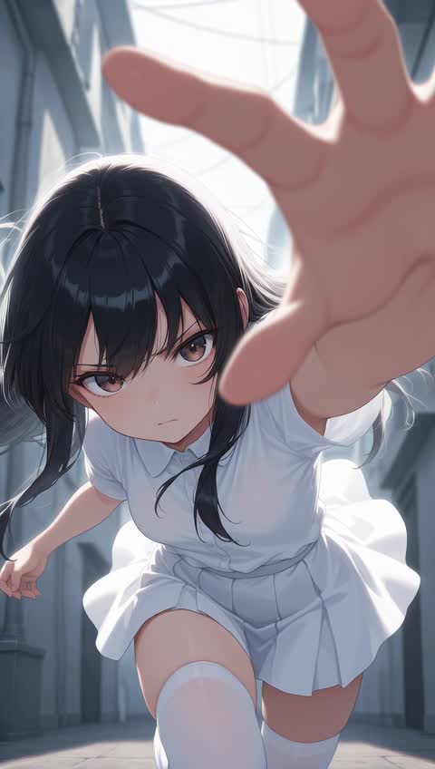AI video #497 by Semi:nehey:: 1girl, solo - by Semi:nehey: