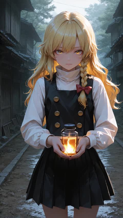 AI video #510 by Semi:nehey:: kirisame marisa, 1girl - by Semi:nehey: