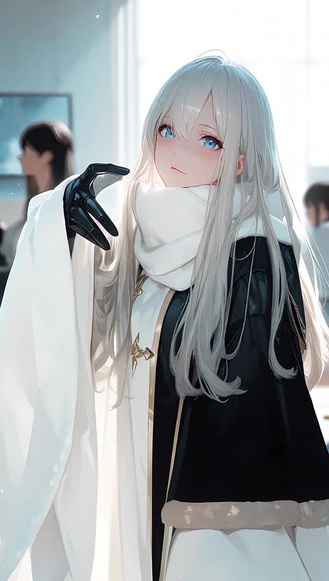 AI video #530 by Semi:nehey:: 1girl, long hair - by Semi:nehey: