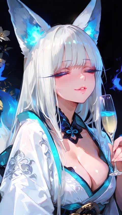 AI video #544 by Semi:nehey:: 1girl, solo - by Semi:nehey: