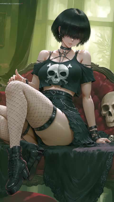 AI video #547 by Semi:nehey:: 1girl, solo - by Semi:nehey: