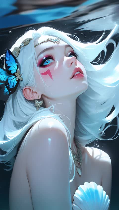AI video #551 by Semi:nehey:: 1girl, solo - by Semi:nehey: