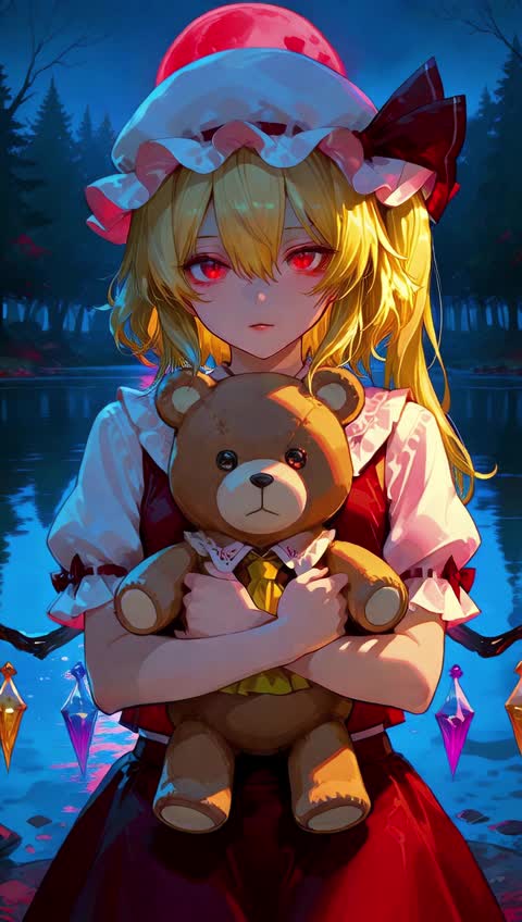 AI video #554 by Semi:nehey:: flandre scarlet, 1girl - by Semi:nehey: