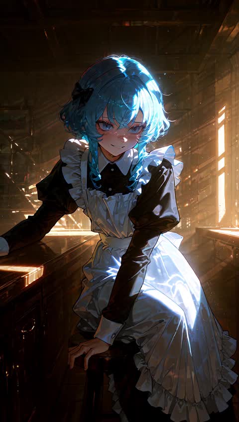 AI video #563 by Semi:nehey:: 1girl, solo - by Semi:nehey: