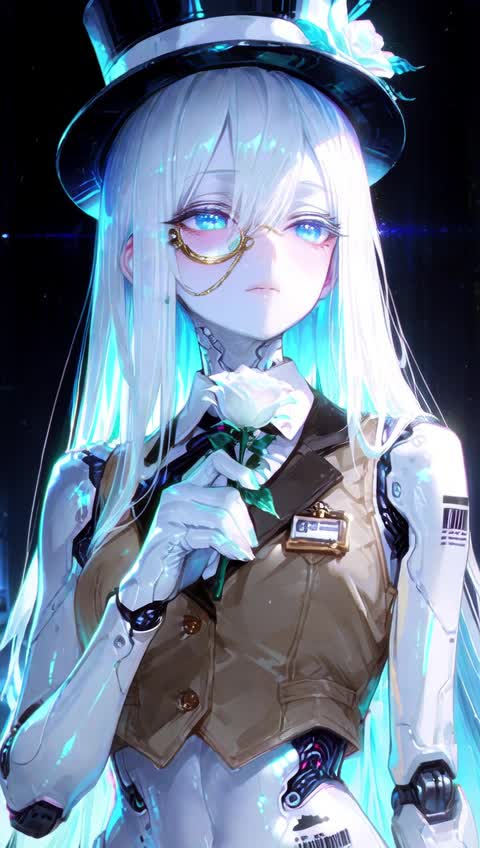 AI video #573 by Semi:nehey:: 1girl, solo - by Semi:nehey: