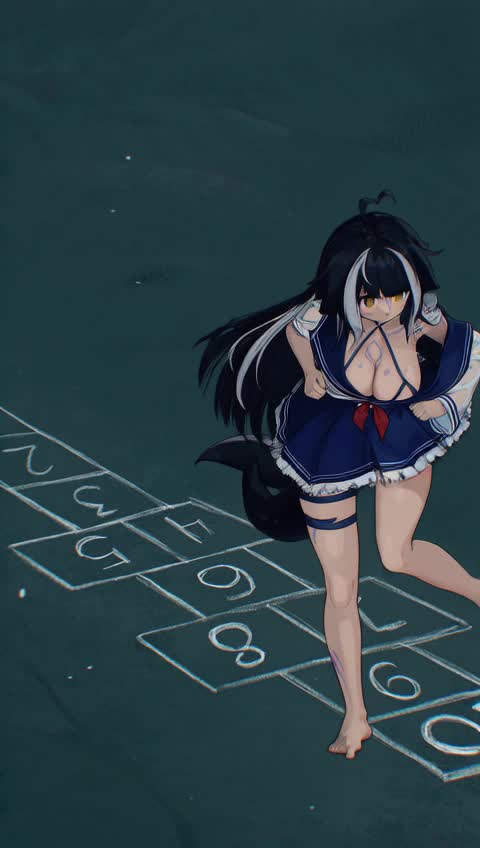 AI video #605 by Semi:nehey:: 1girl, solo - by Semi:nehey: