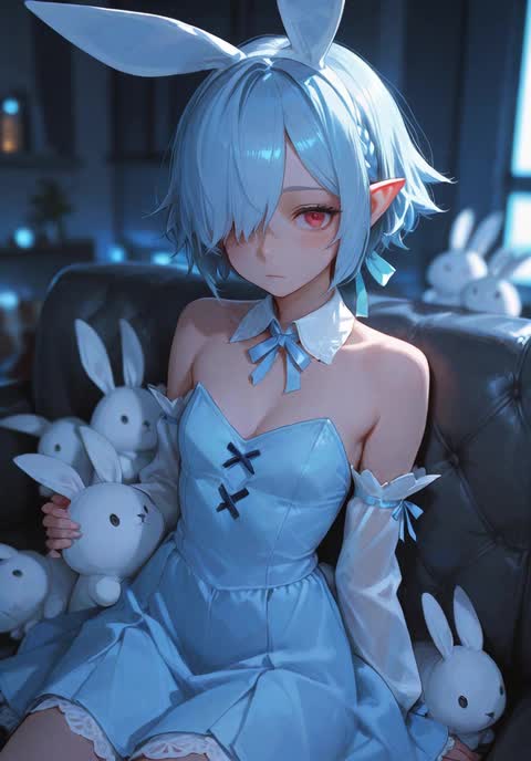 AI video #632 by Semi:nehey:: 1girl, solo - by Semi:nehey: