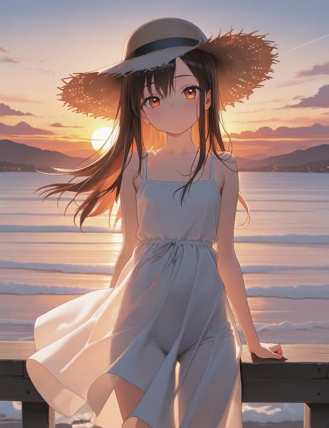 AI video #713 by Semi:nehey:: 1girl, solo - by Semi:nehey: