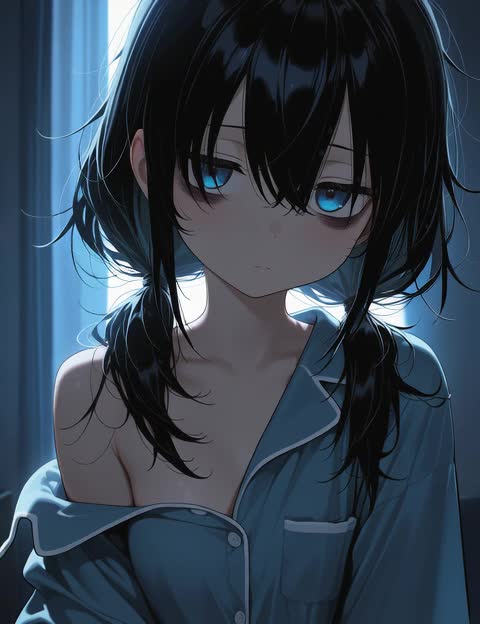 AI video #714 by Semi:nehey:: 1girl, solo - by Semi:nehey: