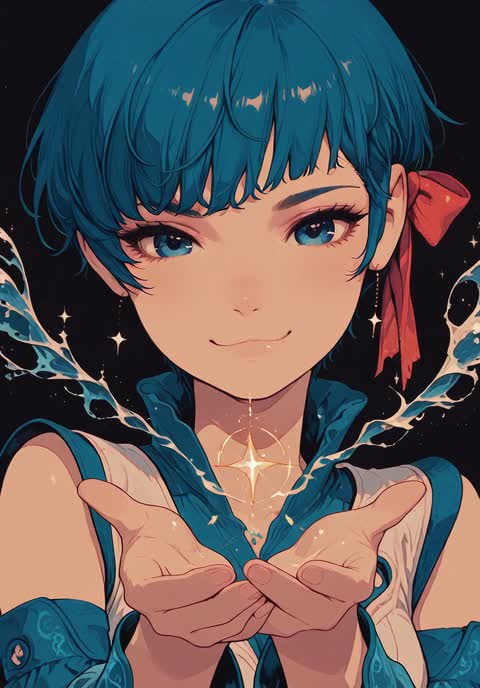 AI video #783 by Semi:nehey:: 1girl, solo - by Semi:nehey: