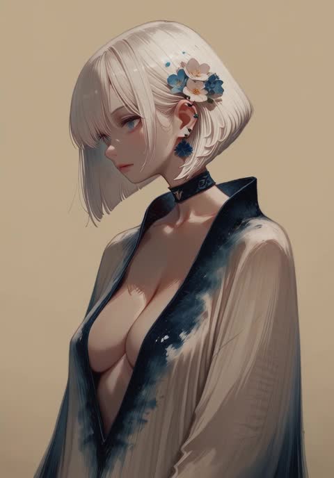 AI video #814 by Semi:nehey:: 1girl, solo - by Semi:nehey:
