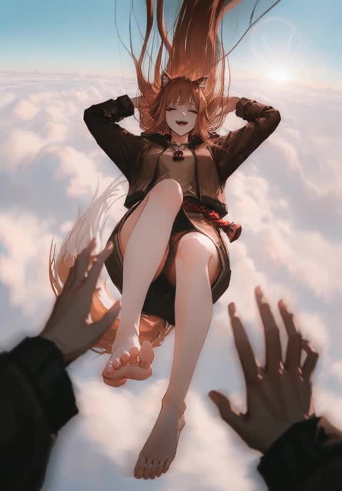 AI video #878 by Semi:nehey:: animal ears, jacket - by Semi:nehey: