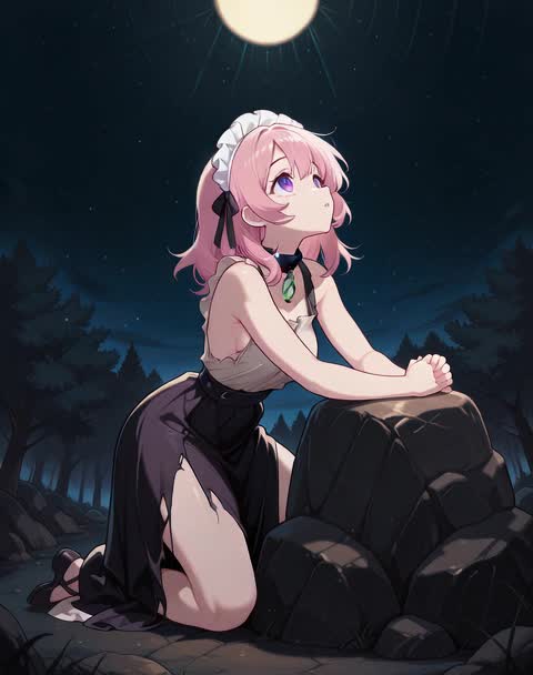 AI video #904 by Semi:nehey:: 1girl, solo - by Semi:nehey: