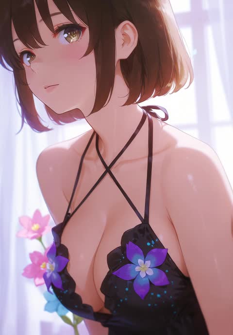 AI video #913 by Semi:nehey:: 1girl, solo - by Semi:nehey: