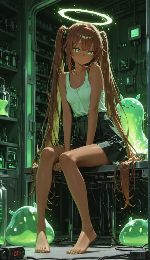 AI video #937 by Semi:nehey:: 1girl, solo - by Semi:nehey: