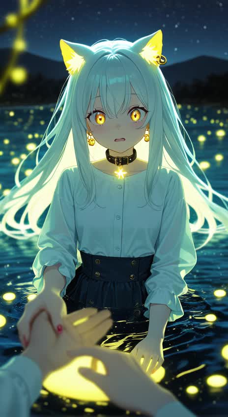 AI video #958 by Semi:nehey:: 1girl, long hair - by Semi:nehey: